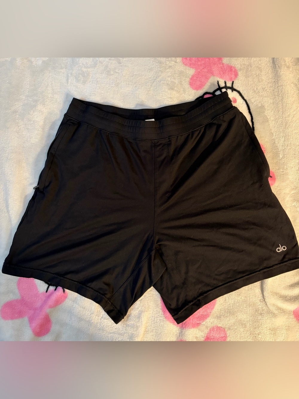 Men’s ALO Yoga Black athletic shorts size medium